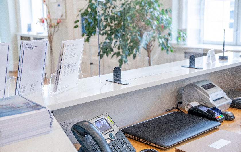 Receptionen Receptionen