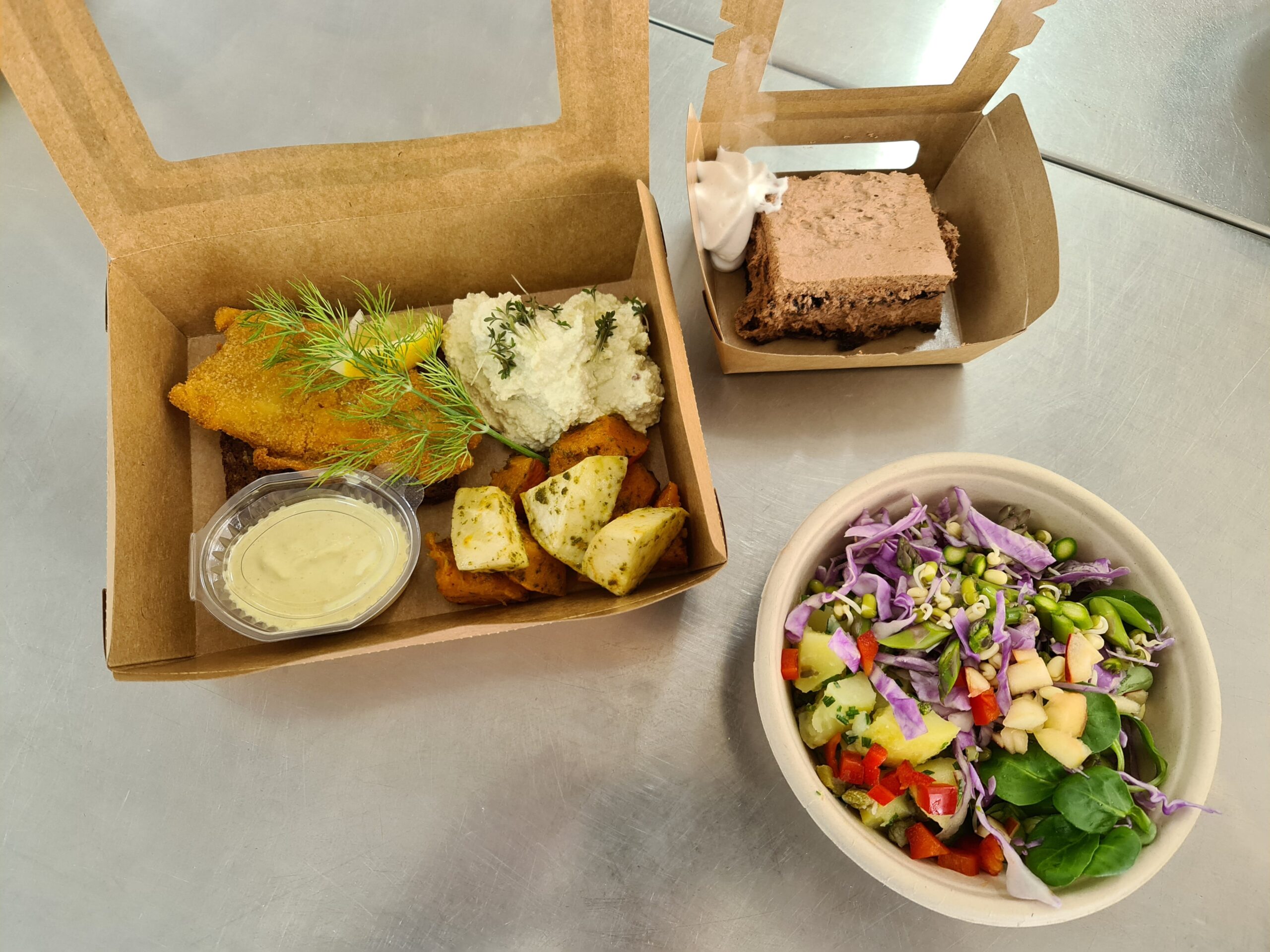 Take-away Tilberedelse af mad i køkkenet