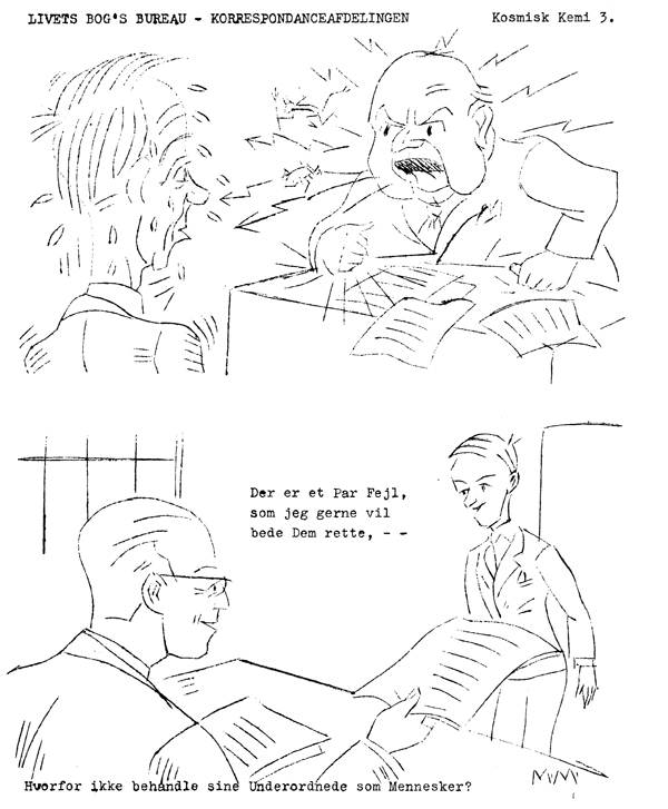 Tegning af Mogens Møller