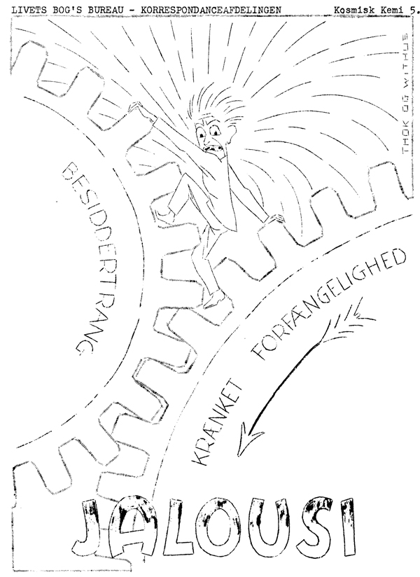 Tegning af Thok og Withus