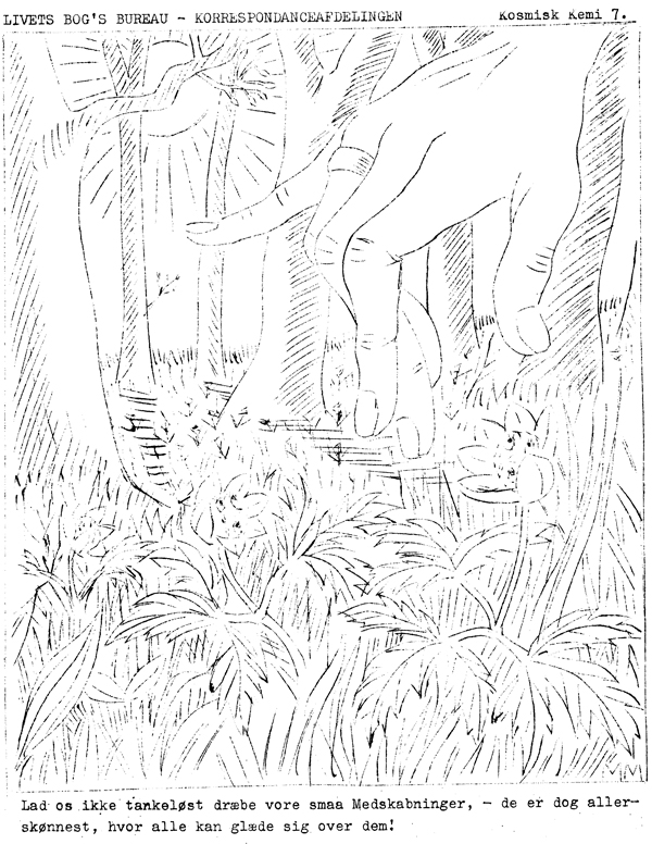 Tegning af Mogens Møller