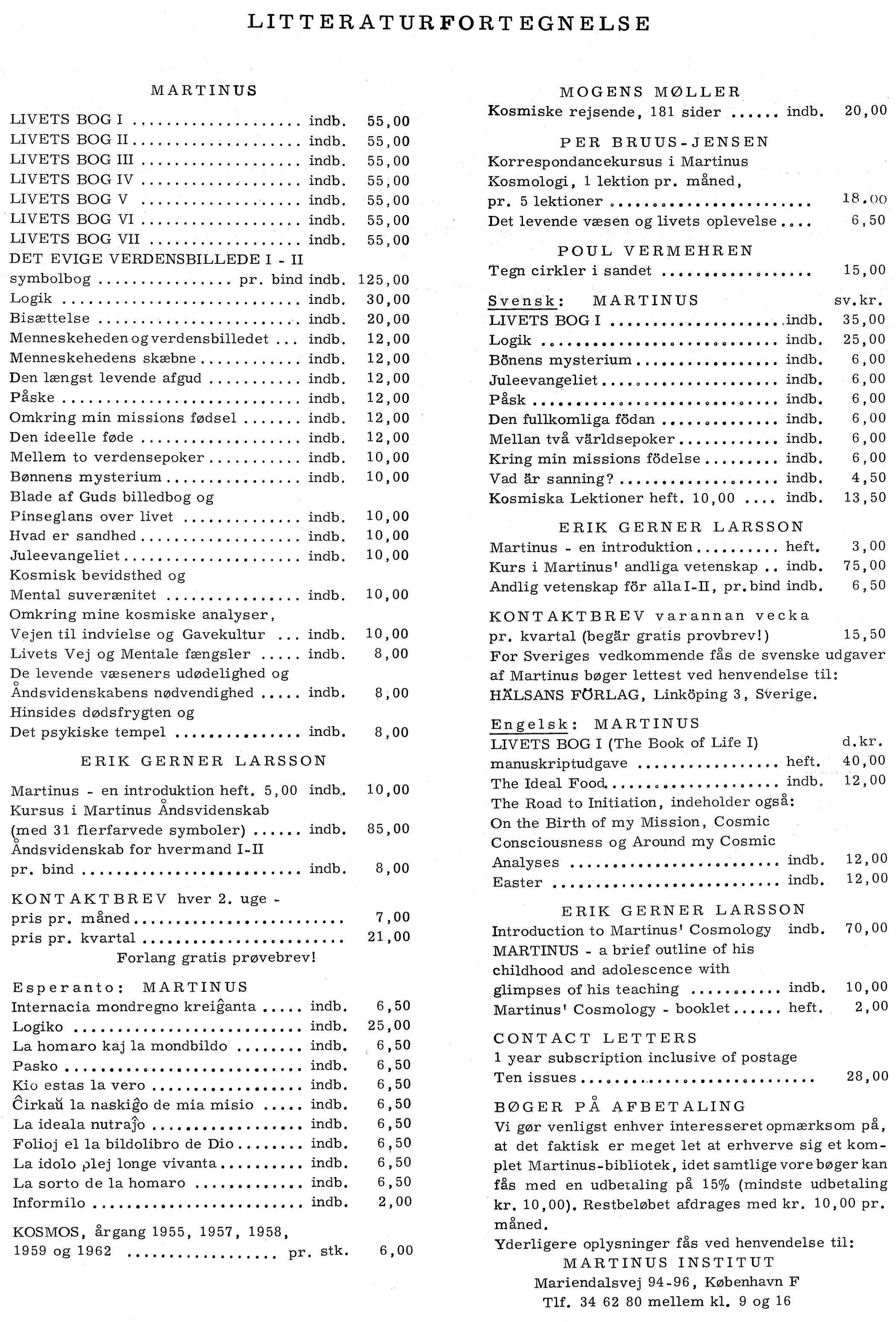 Litteraturfortegnelse