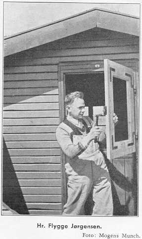 Hr. Flygge Jørgensen. Foto: Mogens Munch.