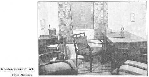 Konferenceværelset. Foto: Martinus.