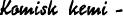 Kosmisk kemi -