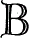 B