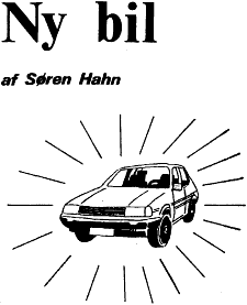 Ny bil, af Søren Hahn