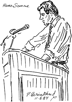 Hans Sonne. P. Brinkhard 11.8.84