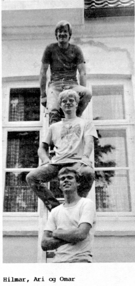 Hilmar, Ari og Omar