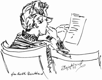 fru Grethe Brinkhard. P. Brinkhard 7-3-73