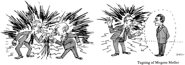 Tegning af Mogens Møller