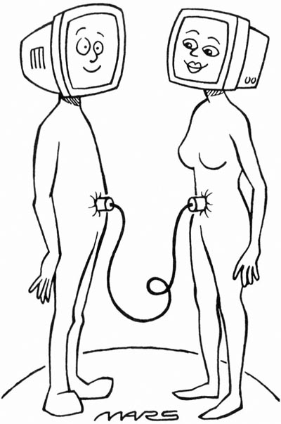 Tegning af Jan Marsfeldt