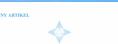Ny artikel
