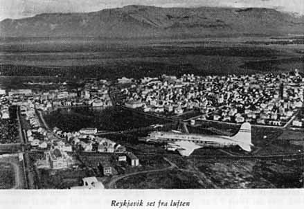 Reykjavik set fra luften
