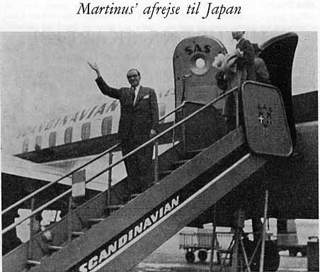 Martinus' afrejse til Japan