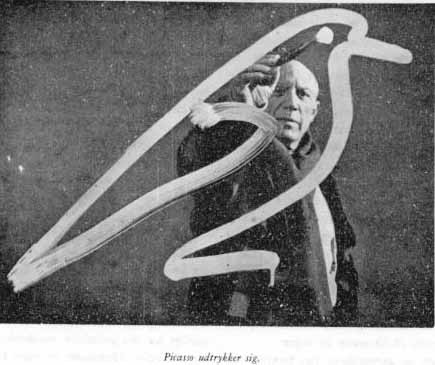Picasso udtrykker sig.
