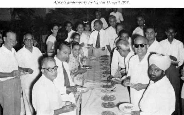Afskeds garden-party fredag den 17. april 1959.