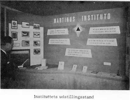 Instituttets udstillingsstand