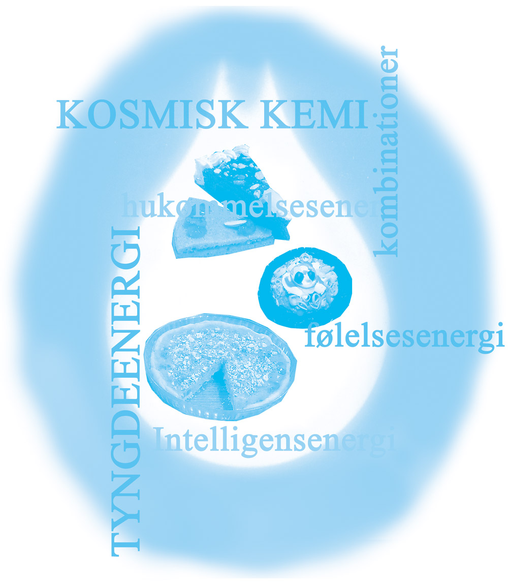 Kosmisk kemi. Tyngdeenergi. Hukommelsesenergi. Kombinationer. Følelsesenergi. Intelligensenergi