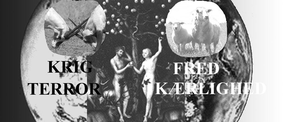 Krig. Fred. Terror. Kærlighed