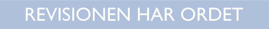Revisionen har ordet