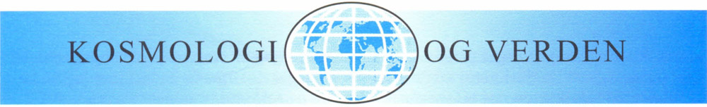 Kosmologi og verden