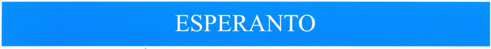 Esperanto