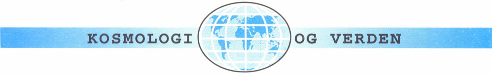 Rubrik: Kosmologi og verden