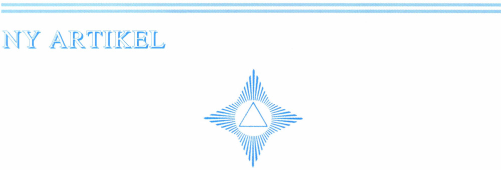 Ny artikel