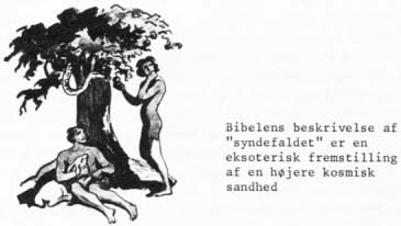Bibelens beskrivelse af 'syndefaldet' er en eksoterisk fremstilling af en højere kosmisk sandhed