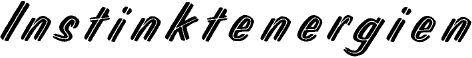 Instinktenergien