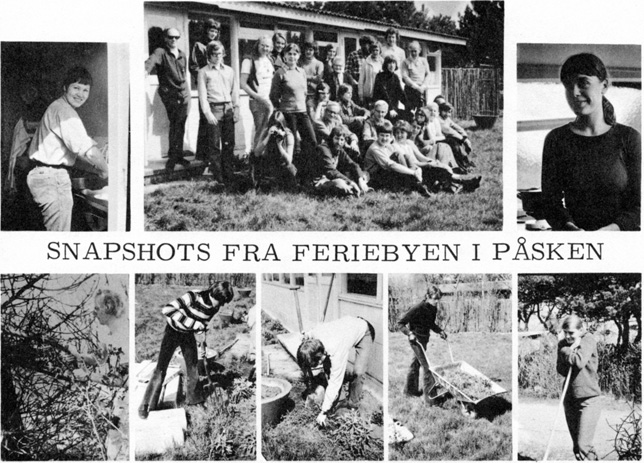 Snapshots fra feriebyen i påsken