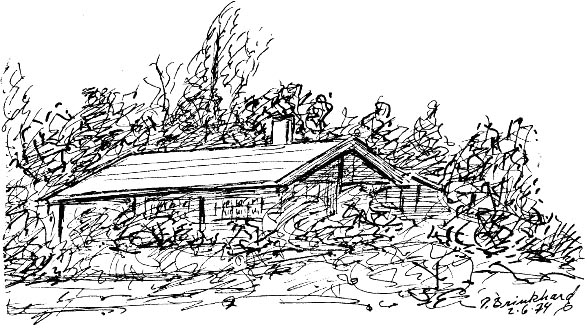 Tegning af bygning